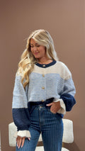 Pull bleu