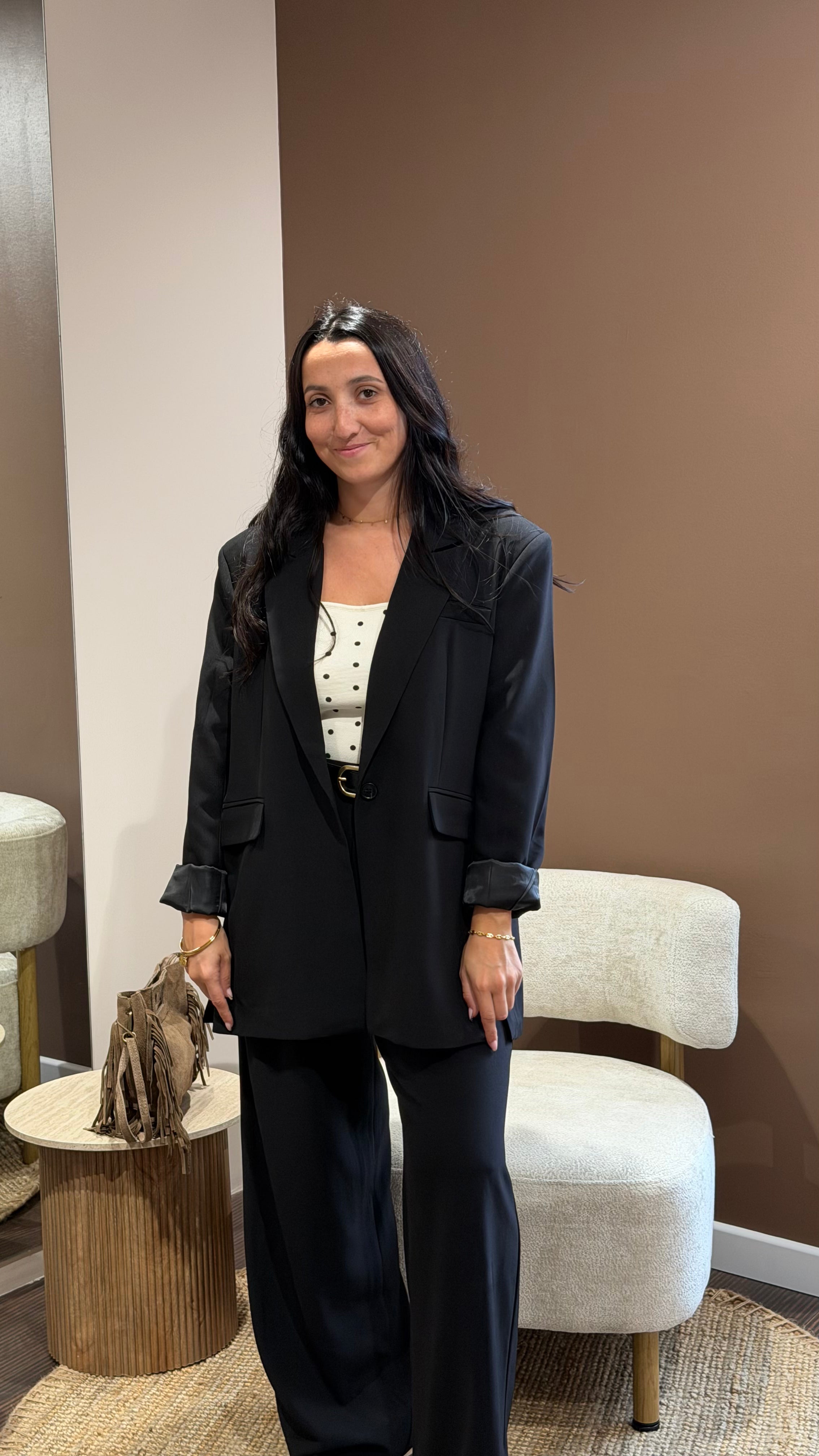 Blazer noir Mia