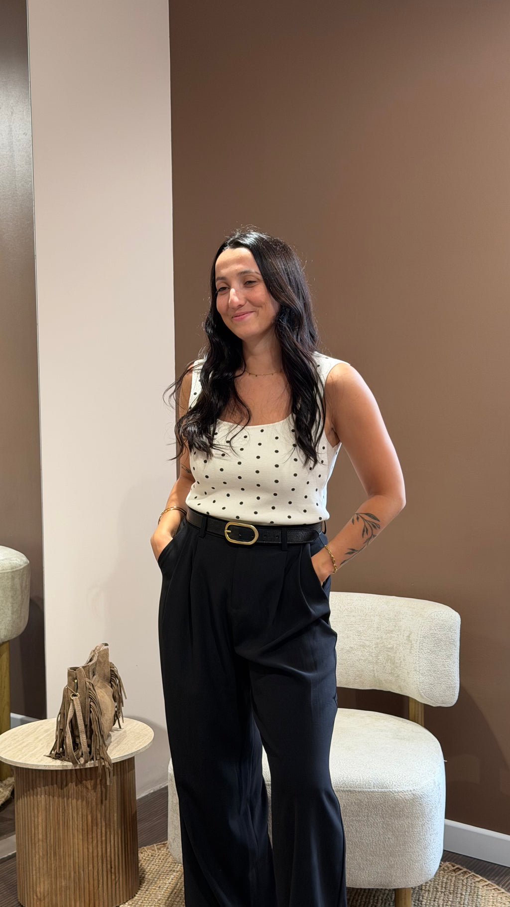 Pantalon noir Mia